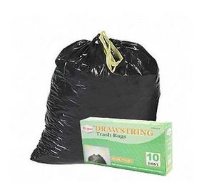Túi đựng sợi dây rút màu đen HDPE Độ bền cao thân thiện với môi trường