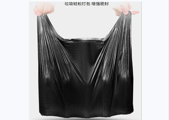 Túi rác nhựa loại áo vest đen