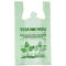 Phân hủy túi màu xanh lá cây T phân loại túi mua sắm vật liệu HDPE với 1/6 Kích thước