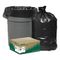 Vật liệu HDPE tái chế túi rác nhà bếp, thùng rác màu đen túi sao kín