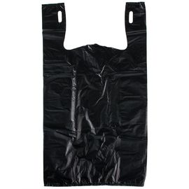 Túi hàng tạp hóa bằng nhựa T Túi màu đen 12 X 6 X 21 (1000ct, Black), Chất liệu HDPE