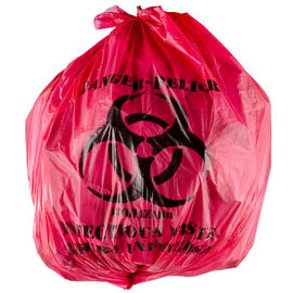 45L Cách ly Rác tái chế túi rác Màu đỏ 24 &amp;quot;X 24&amp;quot; Mật độ cao
