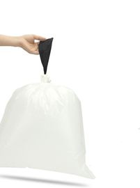 Vật liệu HDPE tái chế túi rác rút gọn 10 - 25MIC màu trắng