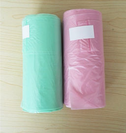 12 Micron 30L T Shirt Túi đựng rác nhựa Vật liệu HDPE Màu xanh 460 * 560mm