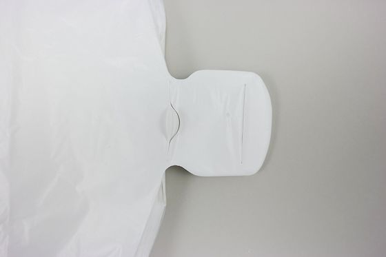 Túi mua hàng T Shirt 13 mic.  1000 / trường hợp, WHITE màu với in ấn, vật liệu HDPE