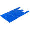 35 Mic Blue Unprinted T Túi Mua Sắm Túi LDPE Chất Liệu 18 &amp;quot;X 7&amp;quot; X 32 &amp;quot;
