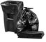 Túi đựng rác 65 Gallon bền, Túi đựng rác tái chế dùng một lần màu đen